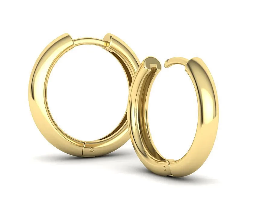 High-polished 20mm hoop earrings crafted from Silver 925, symbolizing timeless elegance and sophistication, perfect for any occasion.