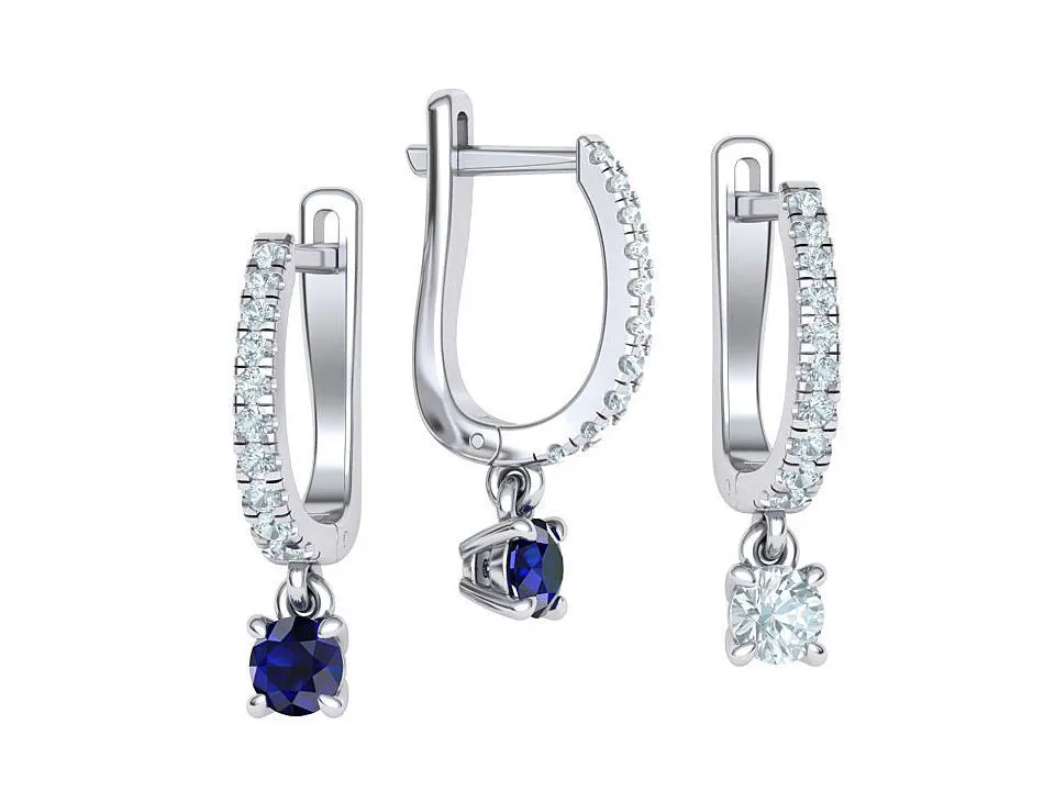 High-polished 4mm diamond huggie earrings, symbolizing luxury and sophistication, perfect for any occasion.