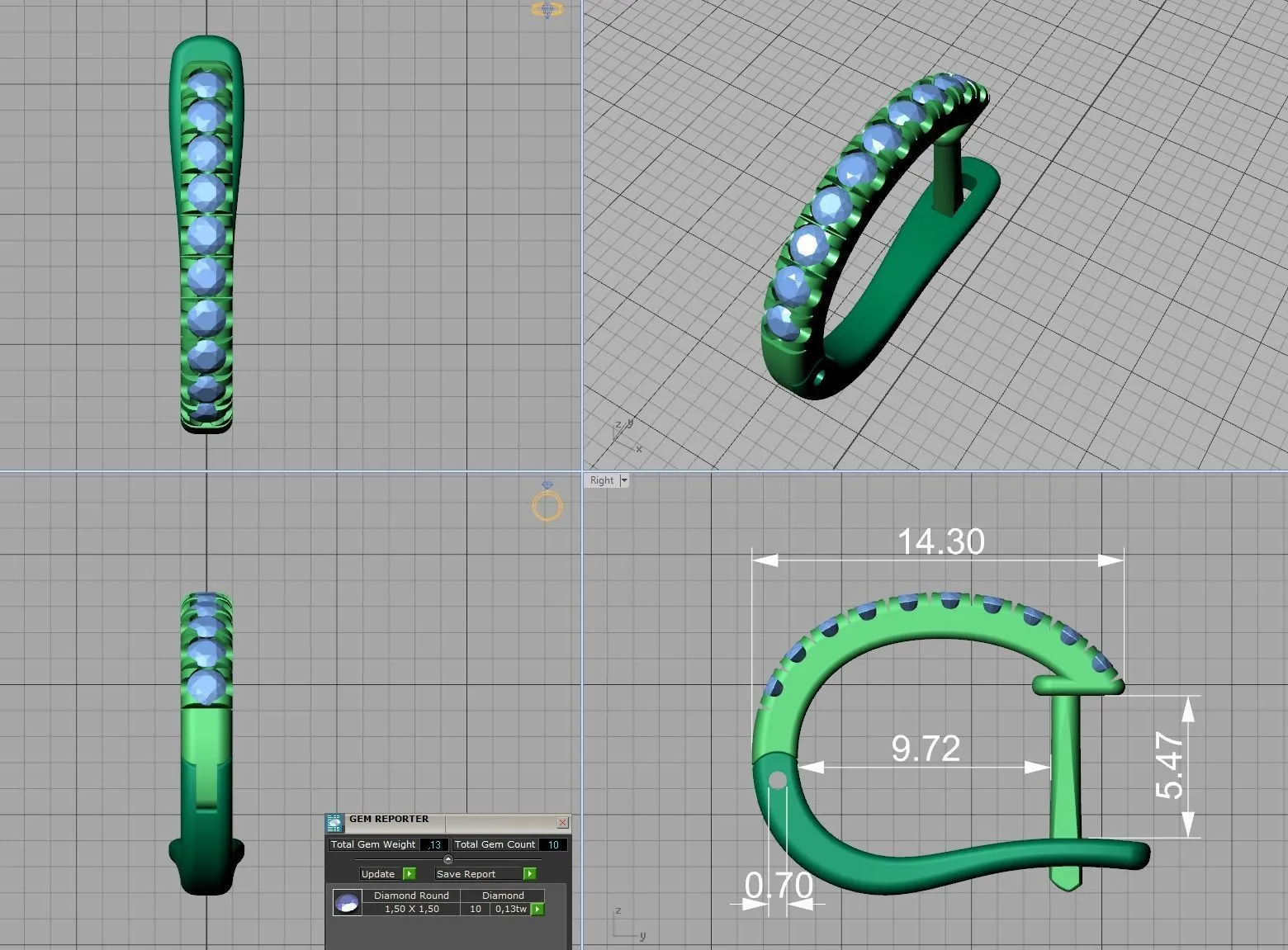 Fine Diamond Hoop Earrings 14mm-15 High-polished 14mm hoop earrings adorned with fine diamonds, symbolizing luxury and sophistication, perfect for any occasion.