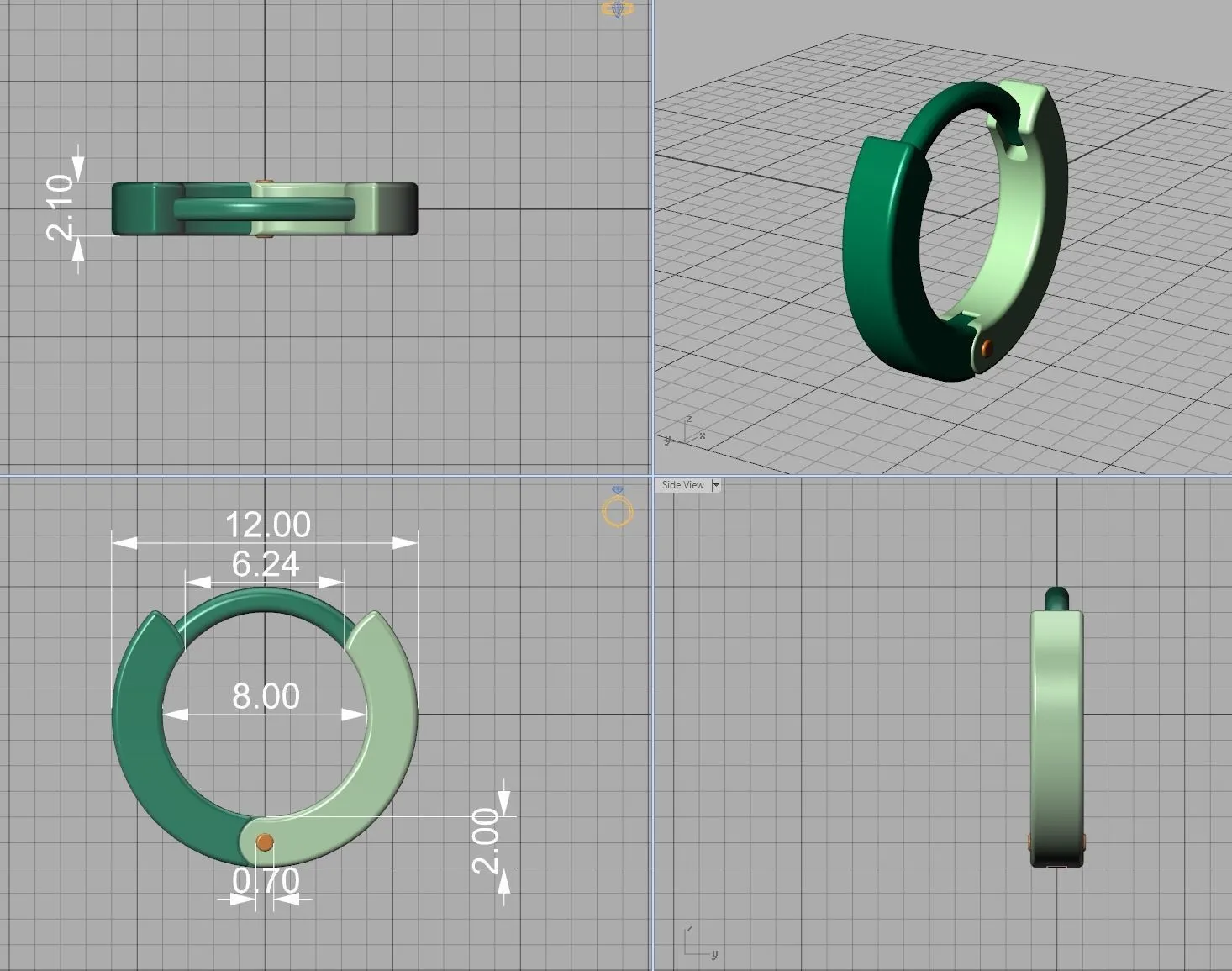 High-polished huggie small hoop earrings, symbolizing subtle luxury and sophistication, perfect for any occasion.