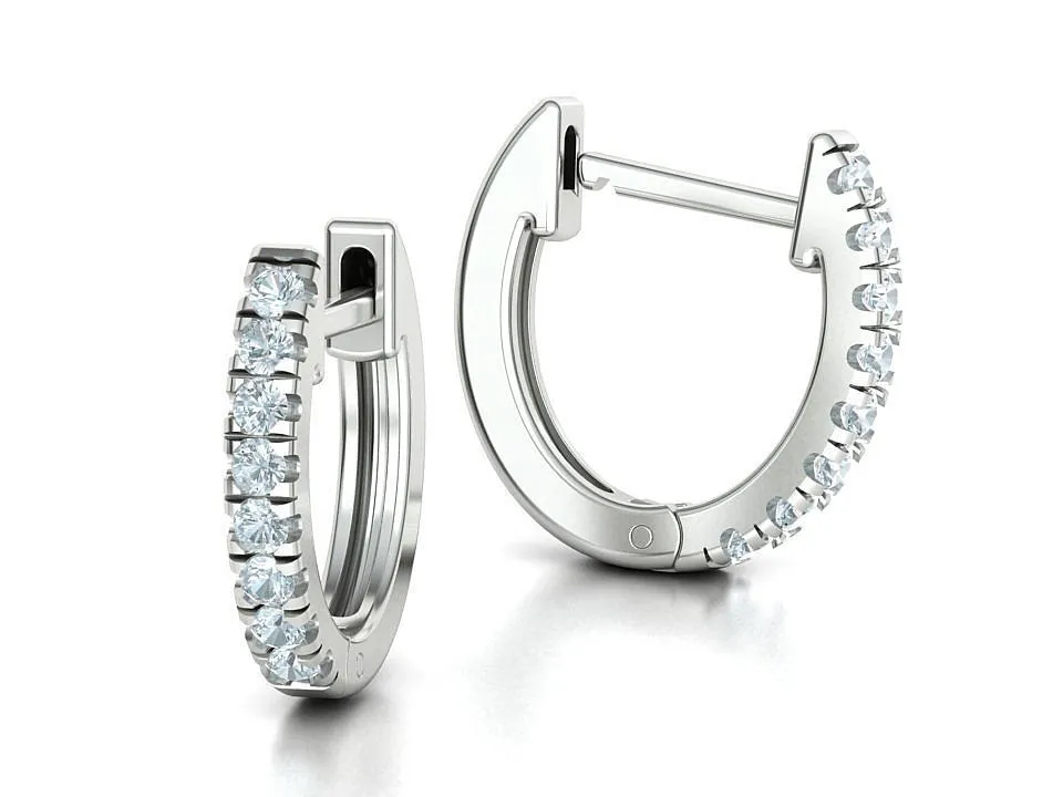 High-polished 11mm oval shape hoop earrings, symbolizing timeless elegance and sophistication, perfect for any occasion.