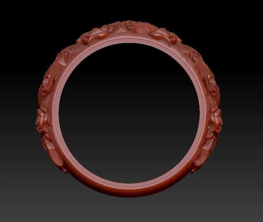 Ring Skulls Roses Viper Snake-8 Silver ring featuring a detailed depiction of skulls, roses, and a viper snake, symbolizing mystery and elegance, perfect for those who embrace a bold style.