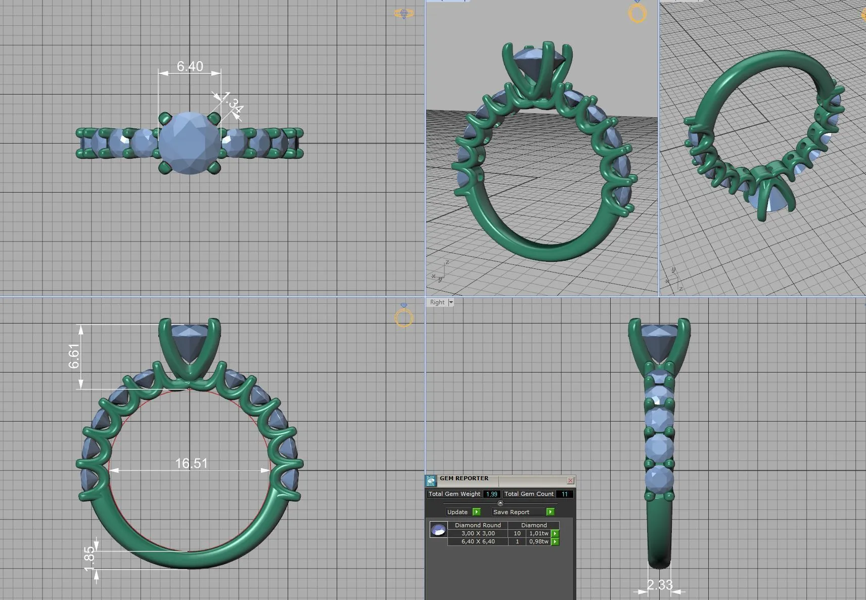 SWR-018-Eternity Solitaire Engagement Ring-31 High-polished Eternity Solitaire Engagement Ring with a brilliant solitaire diamond and eternity band, symbolizing eternal love and elegance, perfect for any occasion.