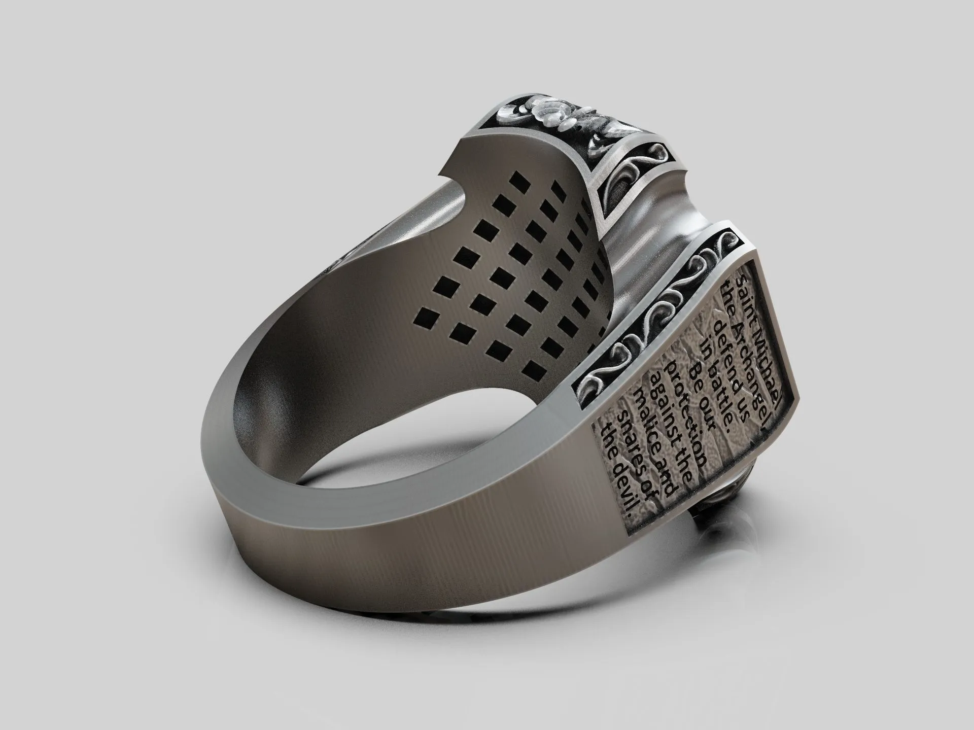 Saint Archangel Michael Prayer Ring-6