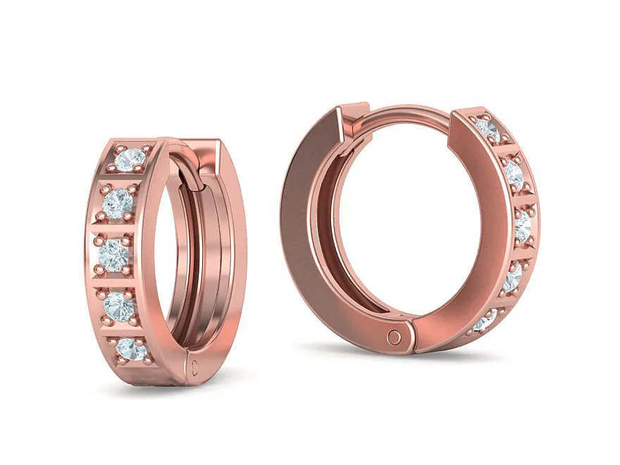 High-polished 12mm small hoop earrings, symbolizing timeless elegance and sophistication, perfect for any occasion.