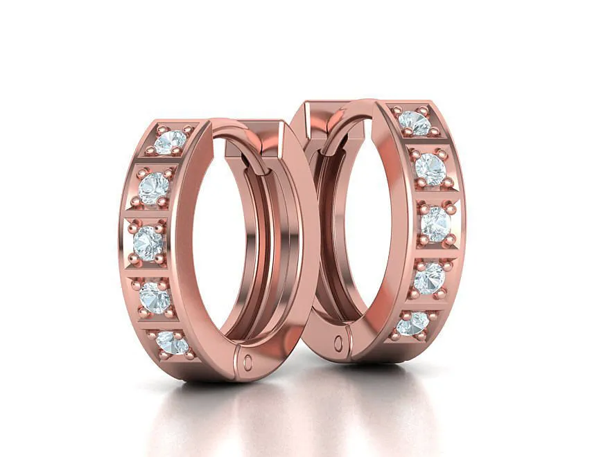 High-polished 12mm small hoop earrings, symbolizing timeless elegance and sophistication, perfect for any occasion.