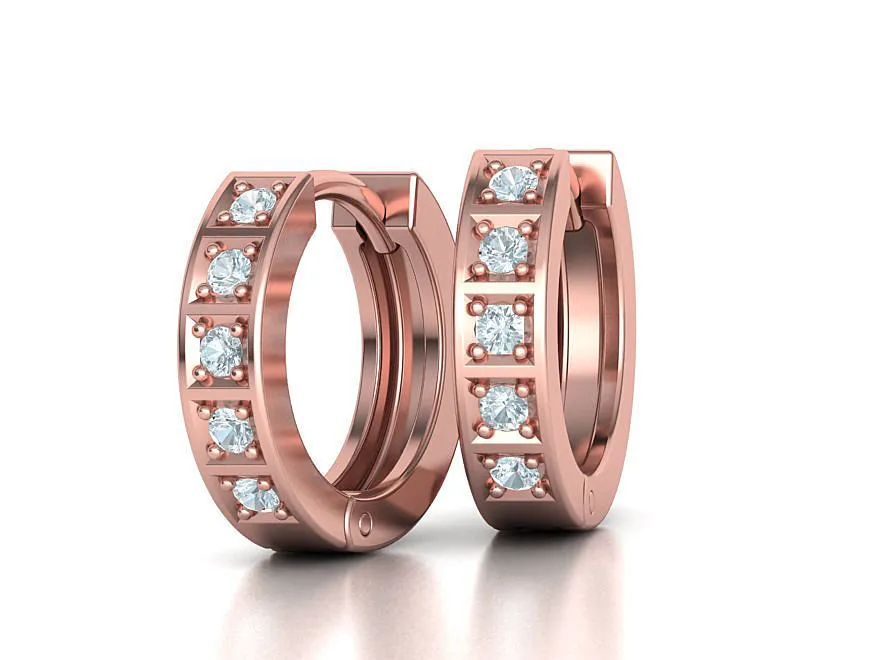 High-polished 12mm small hoop earrings, symbolizing timeless elegance and sophistication, perfect for any occasion.