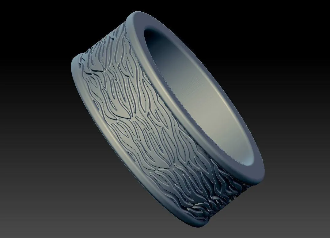 Wedding bands featuring detailed designs, symbolizing love and commitment, perfect for couples who embrace a bold style.