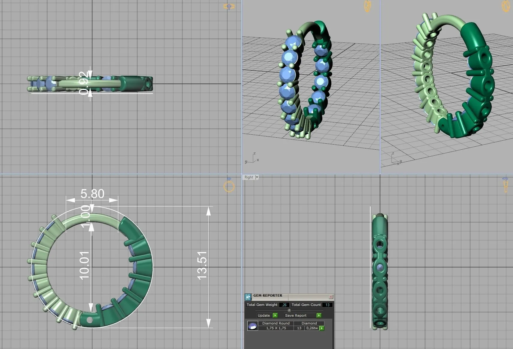 gorgeous-hoop-earrings-diamond-earrings-3dmodel-3d-model-stl-3dm High-polished diamond hoop earrings, symbolizing luxury and sophistication, perfect for any occasion.