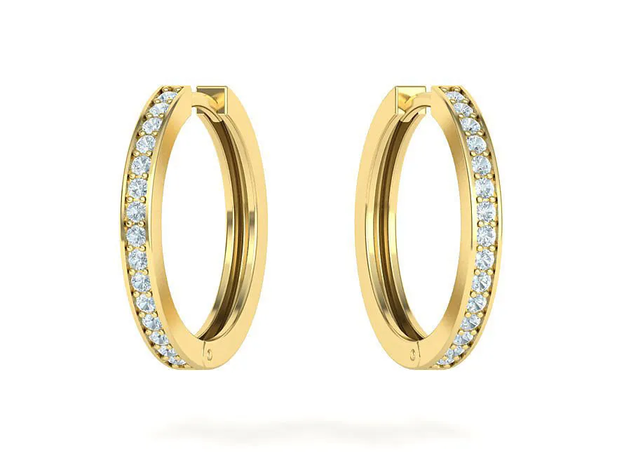 High-polished 20mm hoop earrings crafted from Silver 925, symbolizing timeless elegance and sophistication, perfect for any occasion.