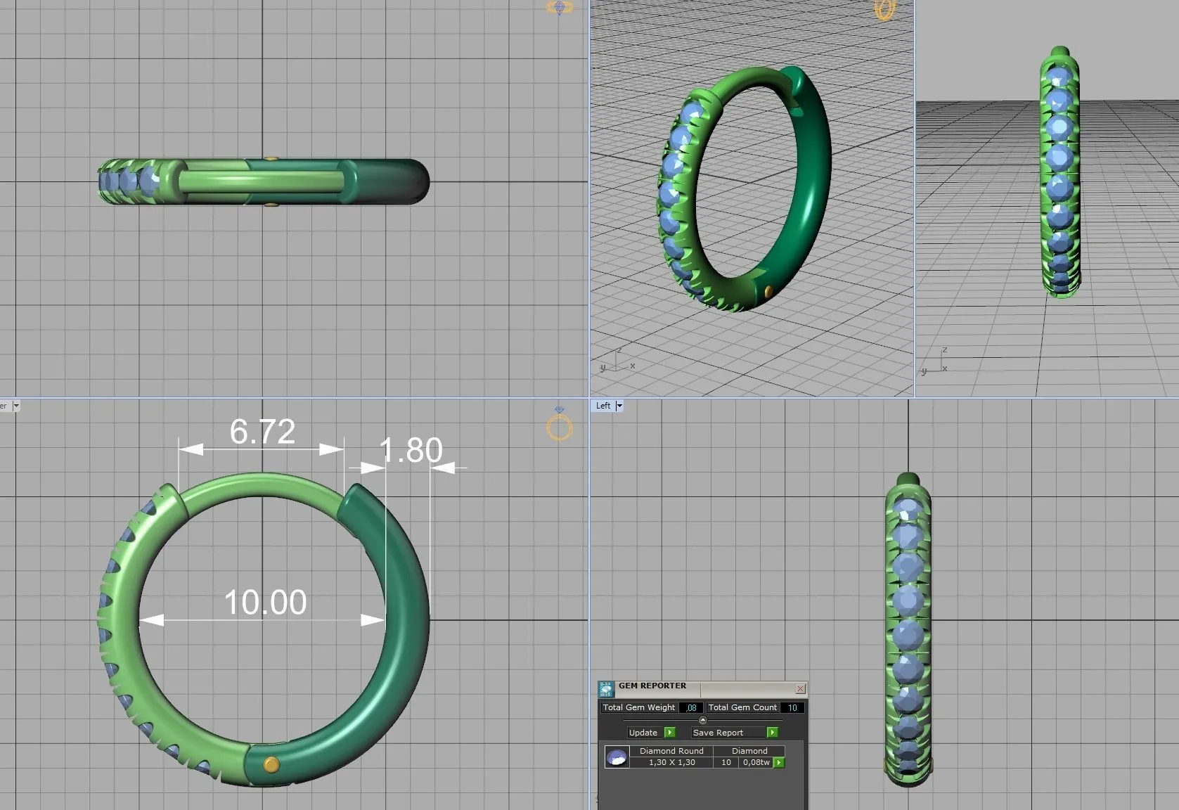 hoop-earrings-french-pave-setting-10mm-inside-size-3d-model-30dbea6cd0 French Pavé Hoop Earrings 10mm - showcasing a sleek and luxurious design with sparkling pavé diamonds, these earrings are powerful symbols of elegance and sophistication, perfect for any setting.