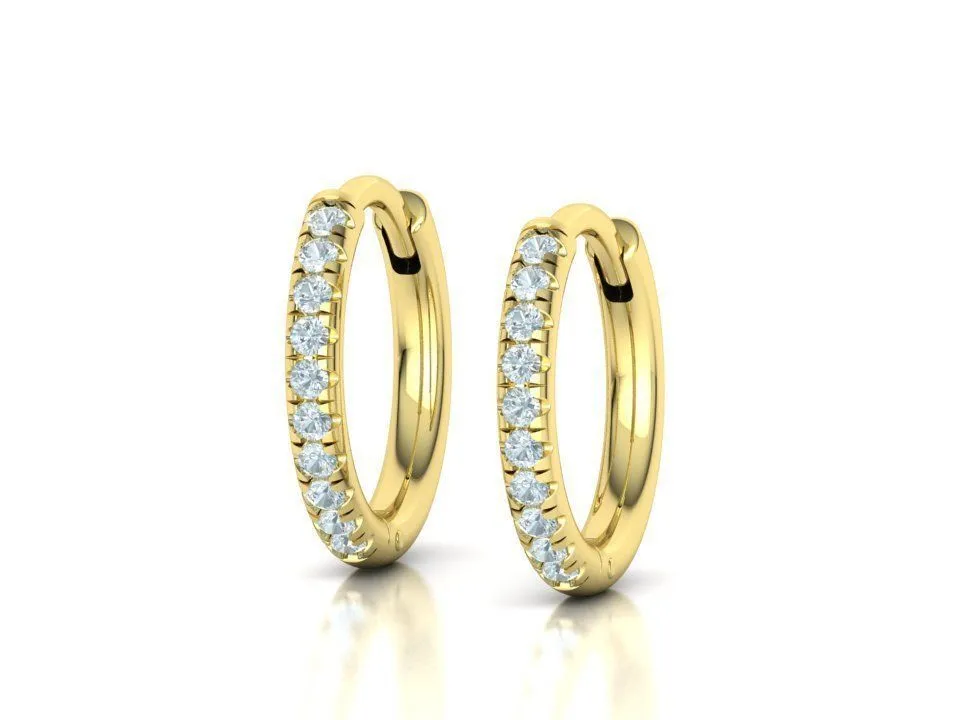 hoop-earrings-french-pave-setting-10mm-inside-size-3d-model-aa3b2195e5 French Pavé Hoop Earrings 10mm - showcasing a sleek and luxurious design with sparkling pavé diamonds, these earrings are powerful symbols of elegance and sophistication, perfect for any setting.