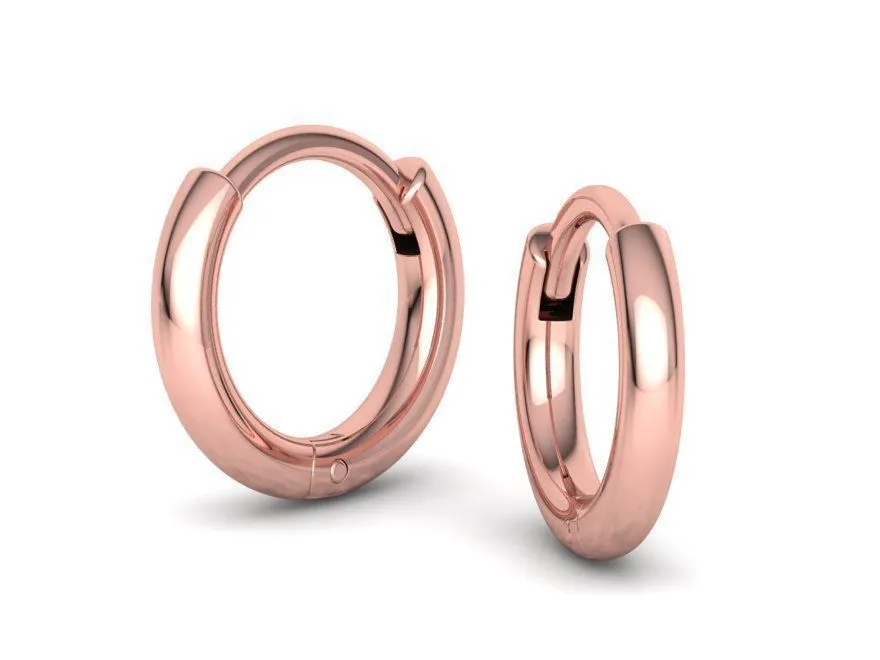High-polished round hoop earrings for women, symbolizing timeless elegance and sophistication, perfect for any occasion.