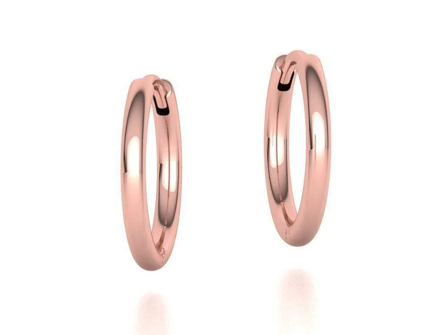 round-hoop-earrings-3dmodel-12mm-inner-diameter-3d-model-stl-3dm (11) High-polished 12mm round hoop earrings, symbolizing timeless elegance and sophistication, perfect for any occasion.