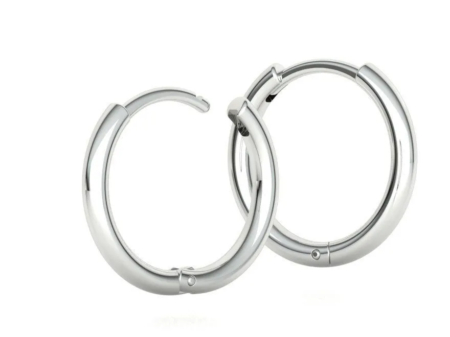 round-hoop-earrings-3dmodel-12mm-inner-diameter-3d-model-stl-3dm (13) High-polished 12mm round hoop earrings, symbolizing timeless elegance and sophistication, perfect for any occasion.