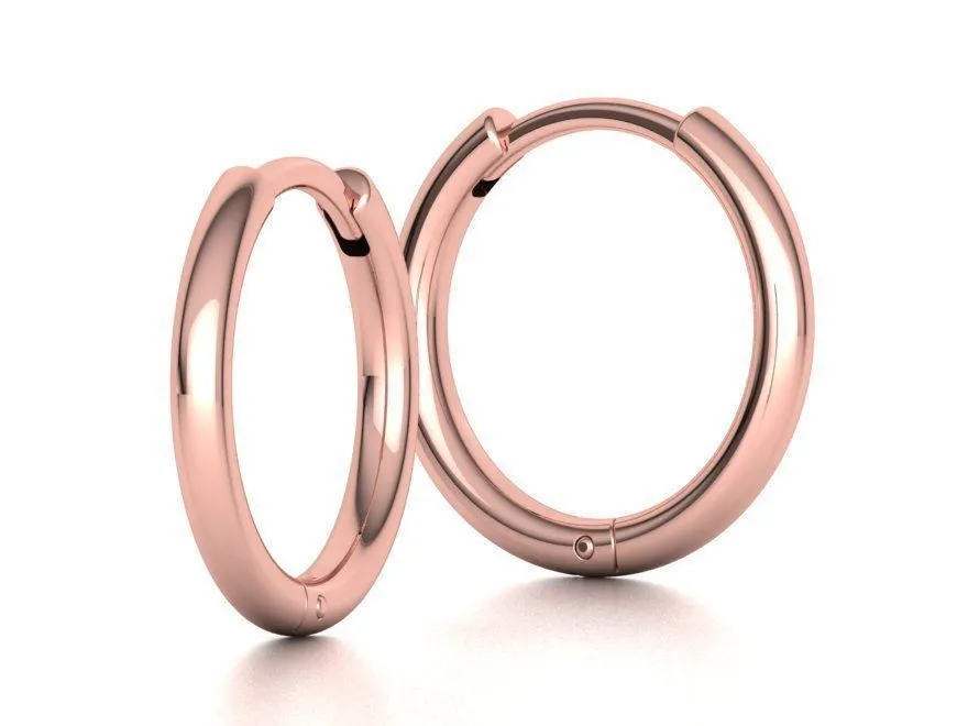 small-hoop-earrings-french-pave-setting-12mm-inner-size-3dmodel-3d-model-stl-3dm (25) High-polished 12mm hoop earrings adorned with pavé diamonds, symbolizing luxury and sophistication, perfect for any occasion.