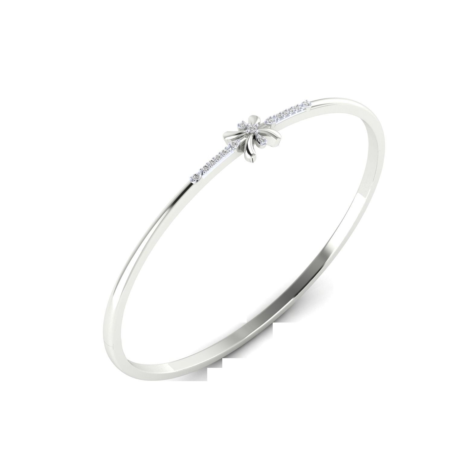 Stylish Starlet Silver Bracelet featuring a star-inspired design with a high-polished finish, crafted from recycled silver.