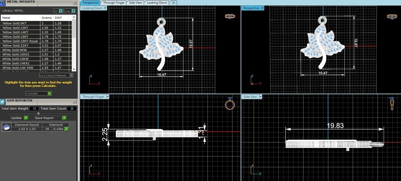 Sterling silver Maple Leaf Charm Pendant with intricate maple leaf design, perfect for nature enthusiasts.