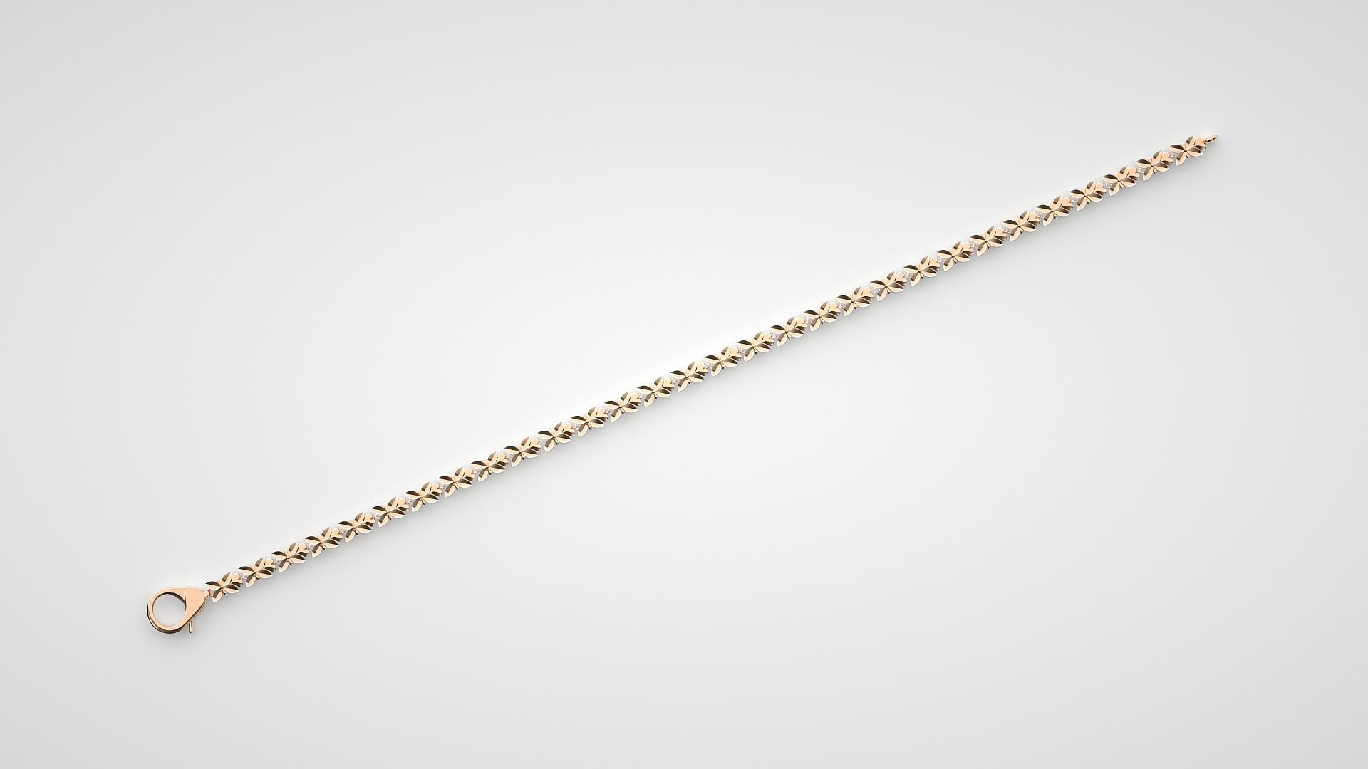 Tiny Butterfly Charm Bracelet with delicate butterfly charm and fine chain.