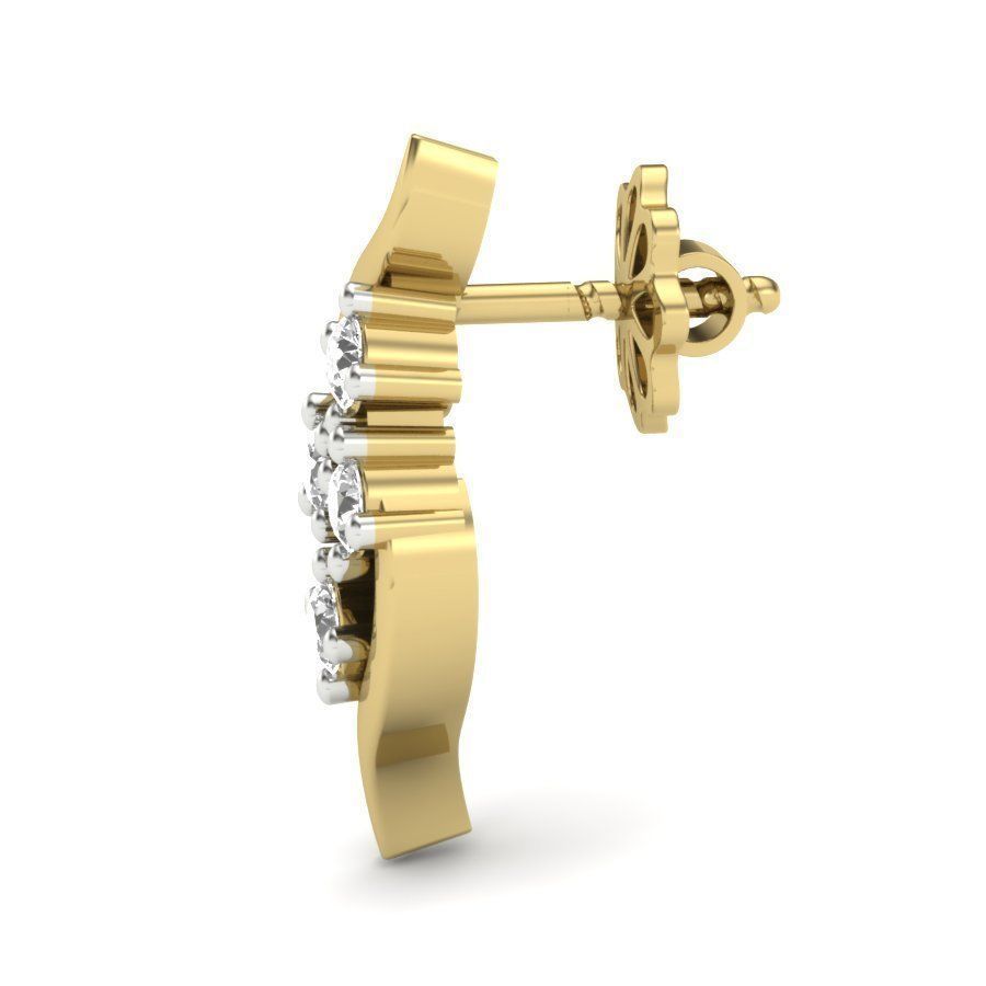 Exquisite Floral Silver Earrings with intricate floral design and high-quality craftsmanship.