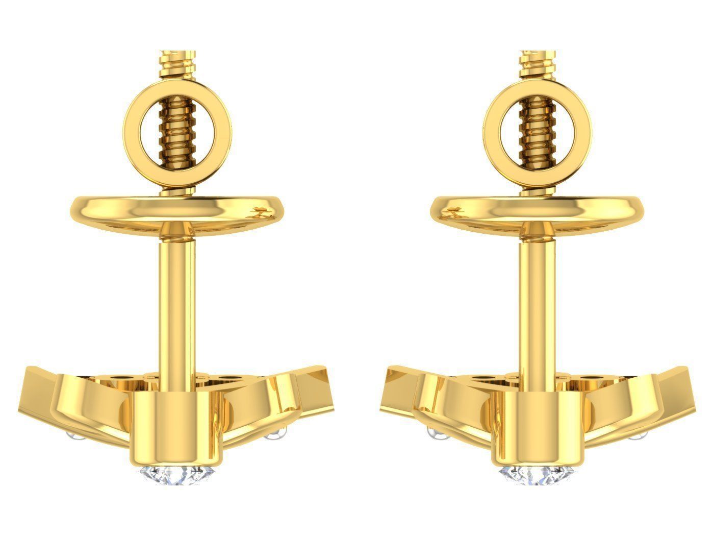 Sparkling Teardrop Stud Earrings with an elegant teardrop shape and dazzling accents.