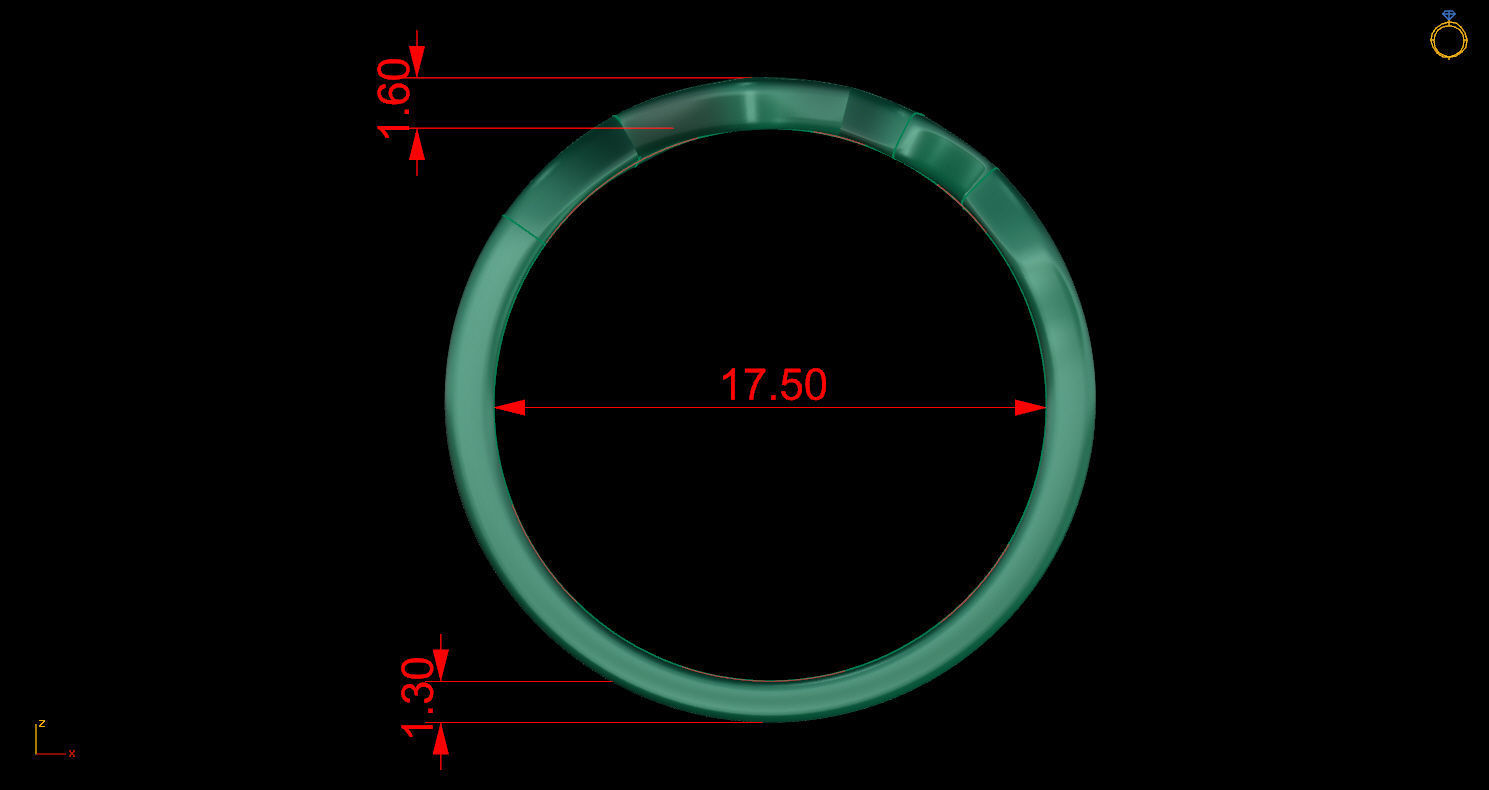 A sterling silver ring with a unique heartbeat pulse design.