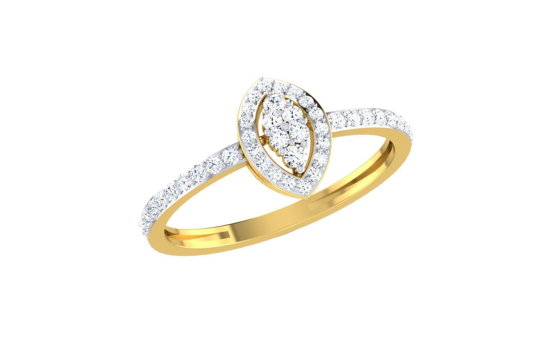 Elegant Teardrop Silver Ring – Stylish and versatile silver ring with teardrop design, perfect for adding sophistication to any outfit.