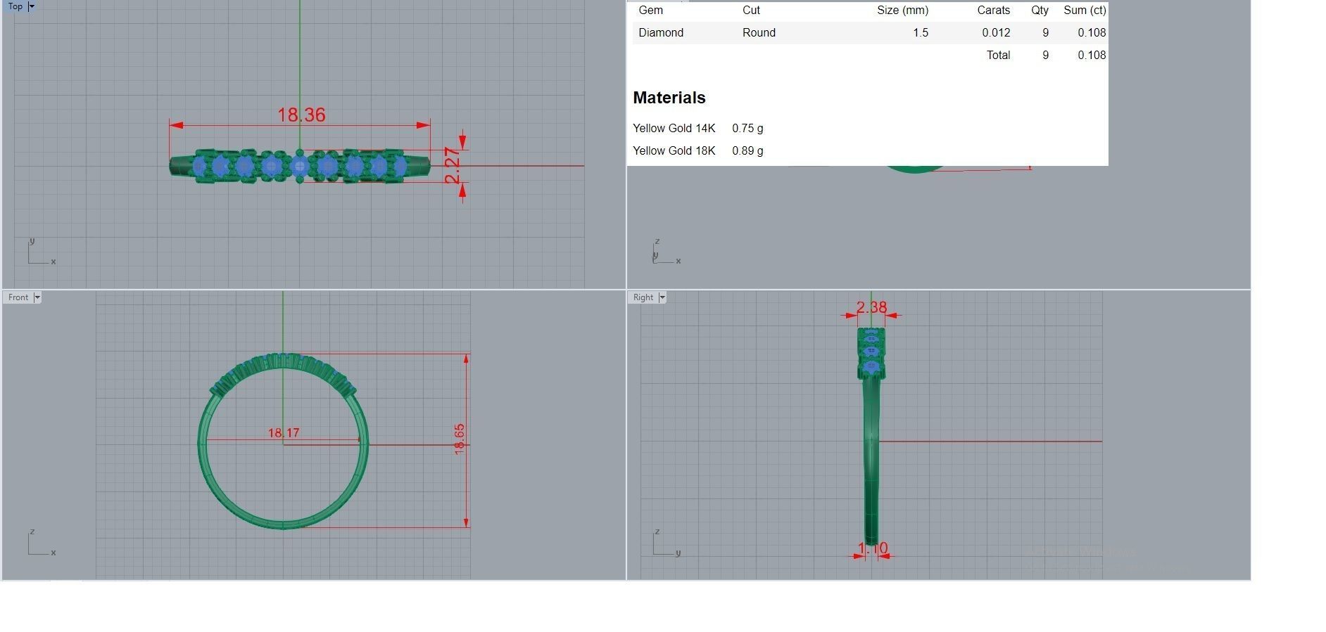 Chic Eternity Silver Ring – Elegant silver ring with a continuous band of sparkling stones, perfect for timeless style and sophistication.