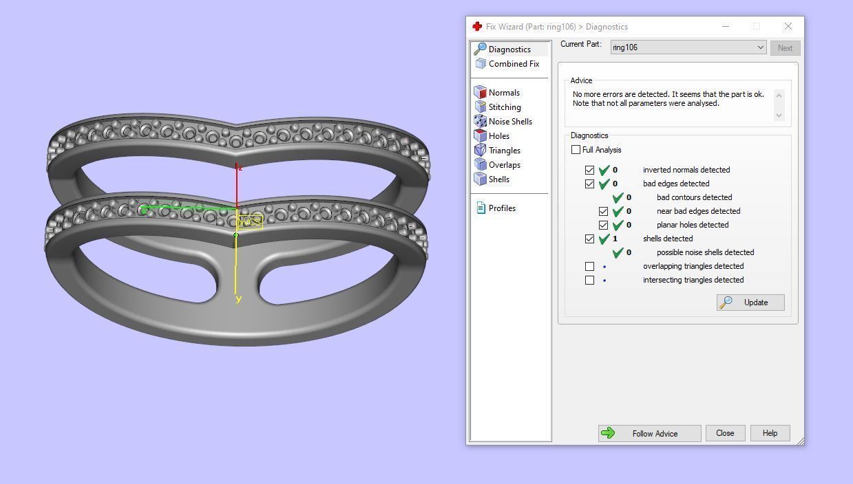 Sparkling Double Band Ring with continuous gemstones set in a sleek double band design.