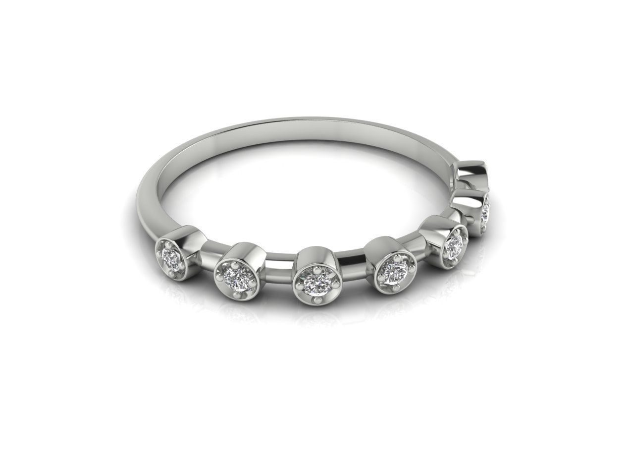 Elegant Beaded Gem Ring with beaded sparkling gemstones.