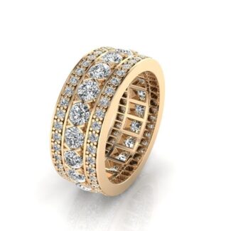 Radiant Silver Stacking Ring with sleek design and gleaming silver finish.