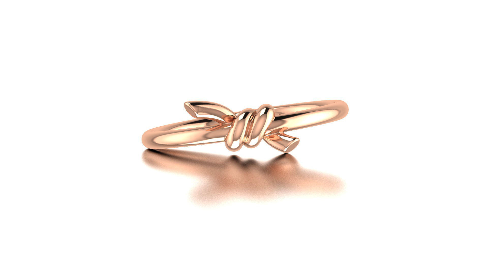 Elegant Knot Silver Ring featuring a sophisticated knot design crafted in high-quality sterling silver.