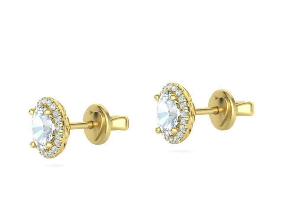 High-polished Delicate Oval Stud Earrings with a beautifully crafted oval design, symbolizing elegance and sophistication, perfect for any occasion.