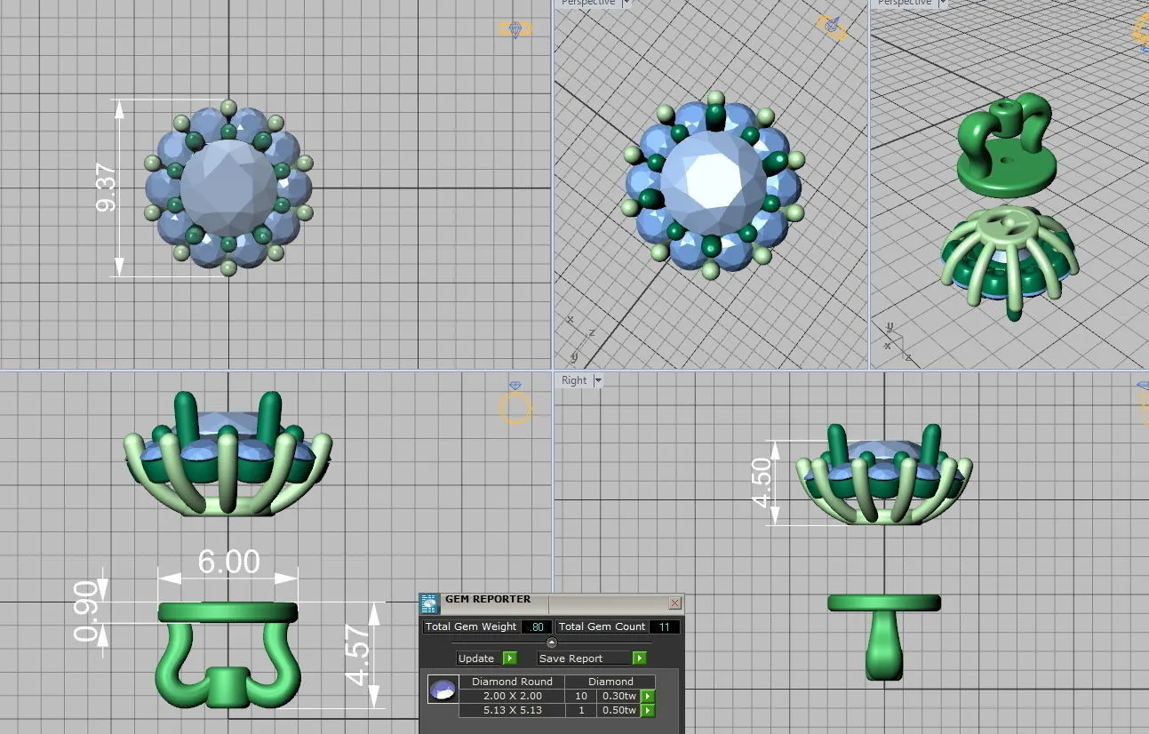 Classic Diana Stud Earring, Sterling Silver 925, timeless design, high polish, made in Turkey