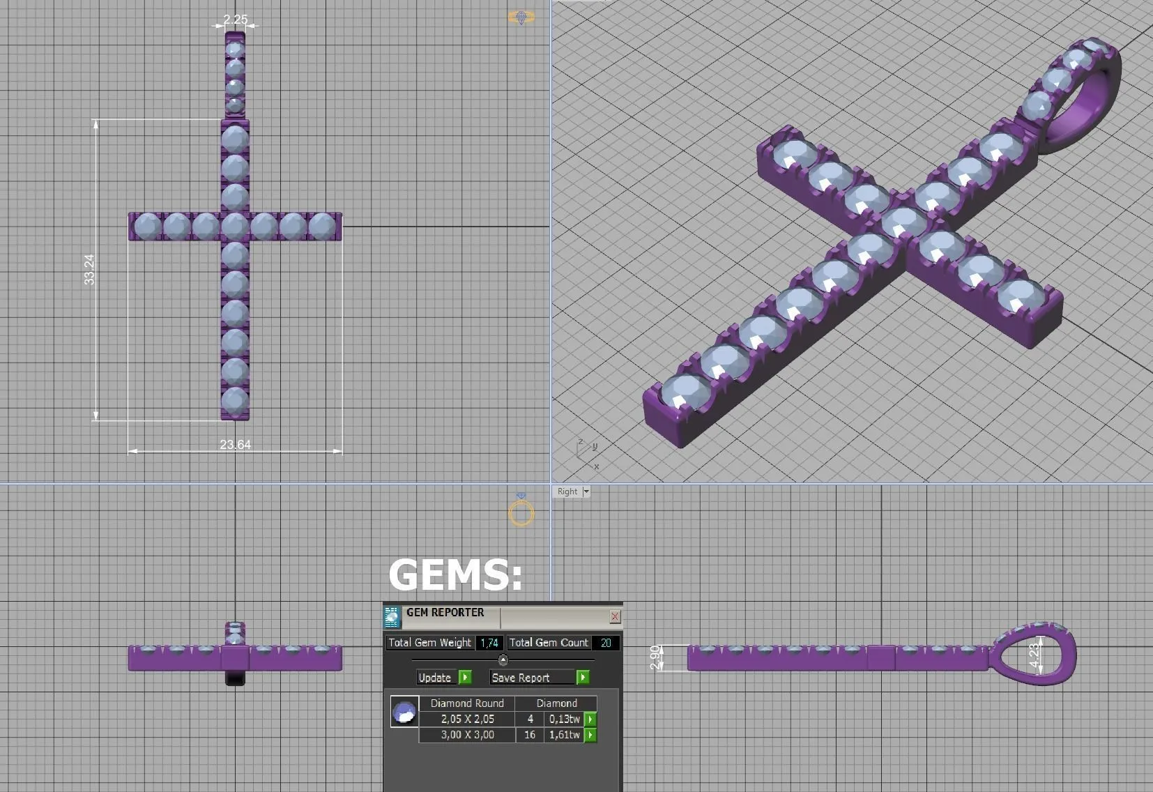 WN-004-Luminous Cross Charm Necklace-42 High-polished Luminous Cross Charm Necklace with an intricate cross design, symbolizing faith and elegance, perfect for any occasion.