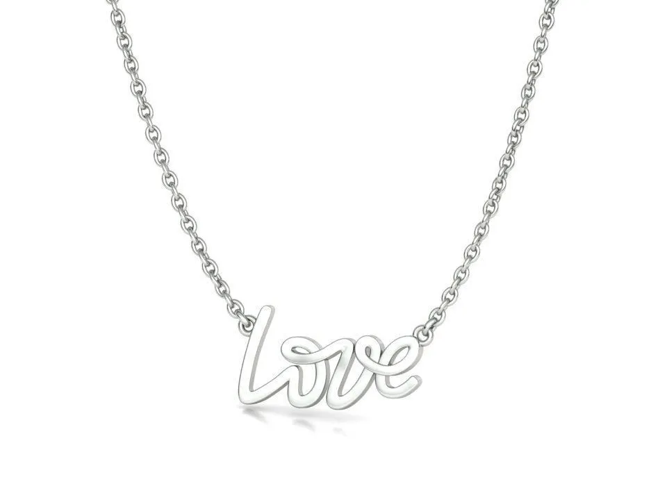 High-polished Timeless Love Charm Necklace with intricate love charms, symbolizing enduring elegance and affection, perfect for any occasion.