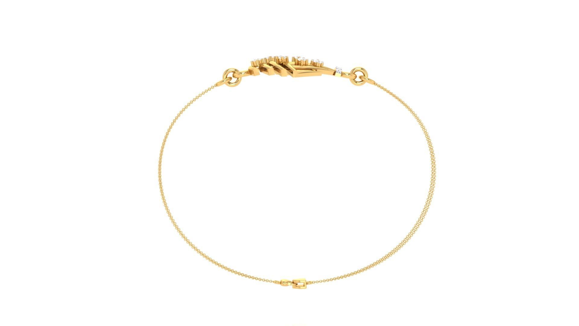 women-light-wt-diamond-bracelet-3dm-stl-obj-gltf-glb-3mf-3d-model-15742aeb00 Silver bracelet with sparkling stones in a modern starburst design.