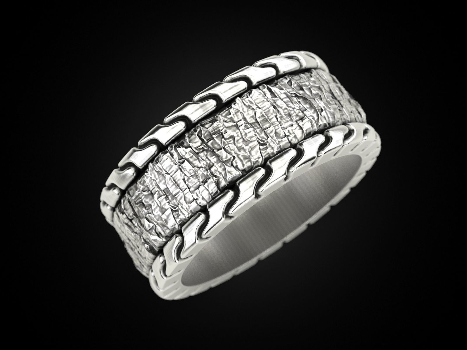 Radiant Luminous Sparkle Silver Ring with a dazzling design crafted from high-quality Silver 925.