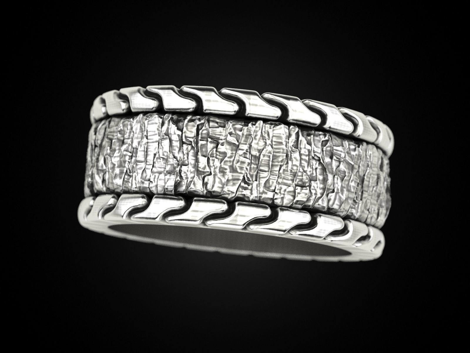 Radiant Luminous Sparkle Silver Ring with a dazzling design crafted from high-quality Silver 925.
