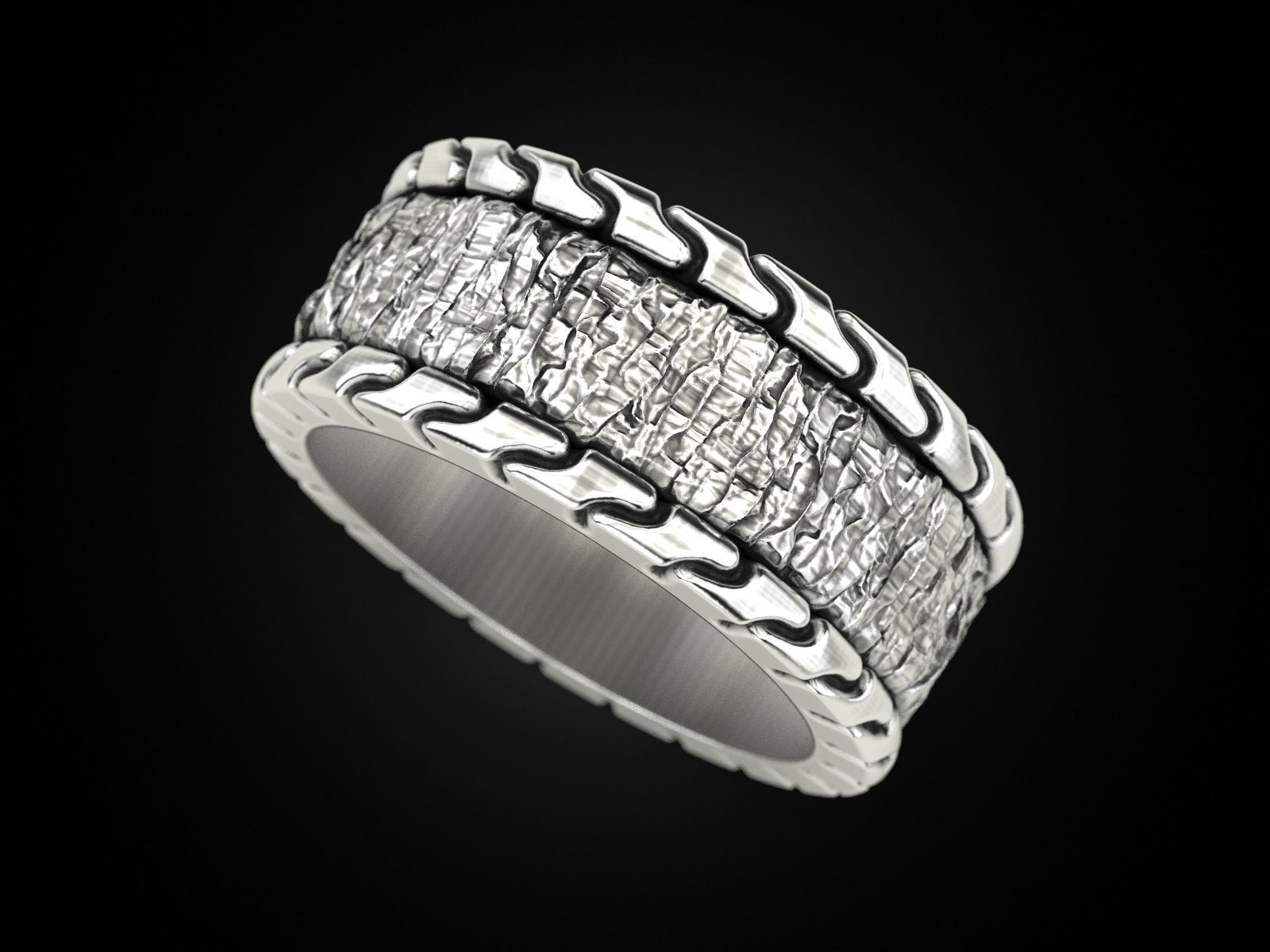 Radiant Luminous Sparkle Silver Ring with a dazzling design crafted from high-quality Silver 925.