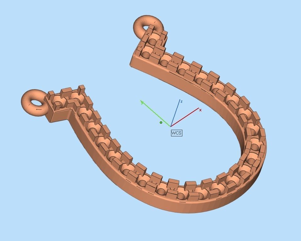 HFS-N038 (6) Sparkling Horseshoe Silver Necklace with a dazzling horseshoe pendant crafted in sterling silver.