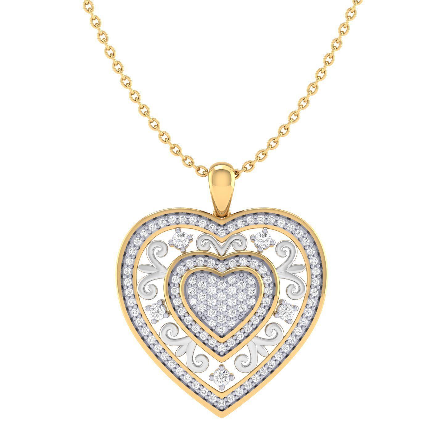 Luminous Heart Silver Ring with a radiant heart-shaped design.