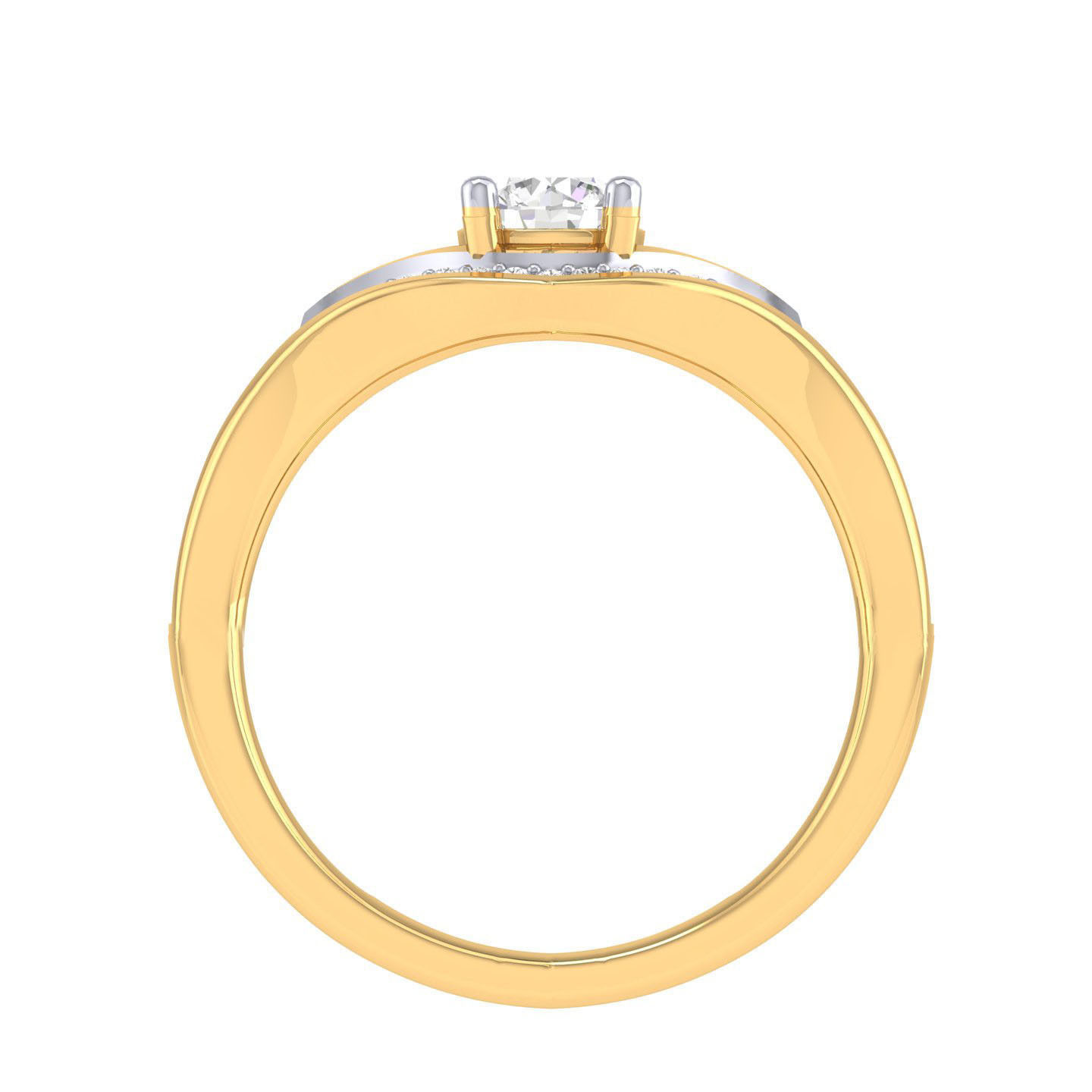 Sparkling Eye Silver Ring with eye-shaped design, crafted from Silver 925, polished finish