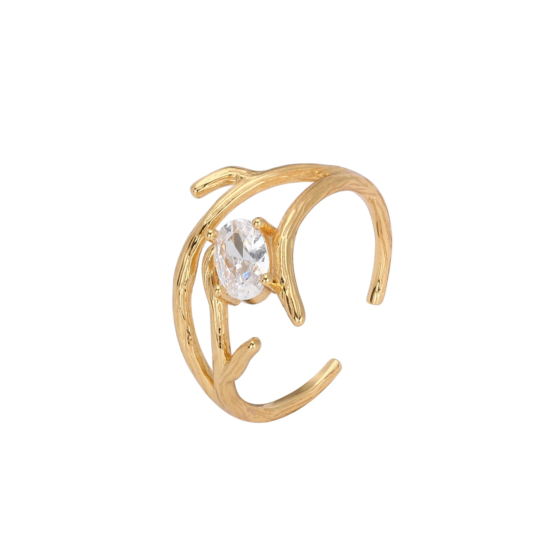 Auric Vine - 18 Wholesale 925 Sterling Silver Auric Vine Ring