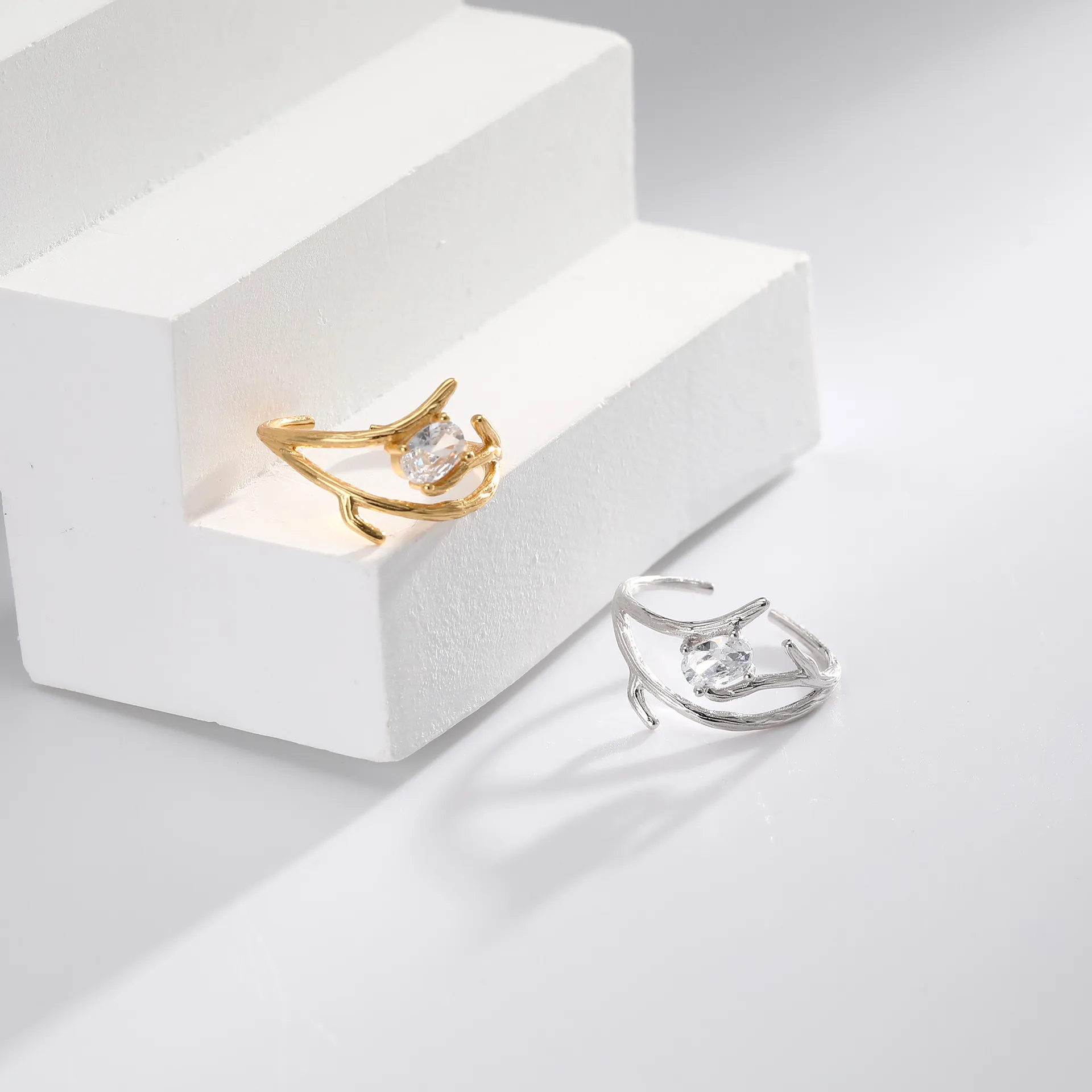 Auric Vine - 9 Wholesale 925 Sterling Silver Auric Vine Ring