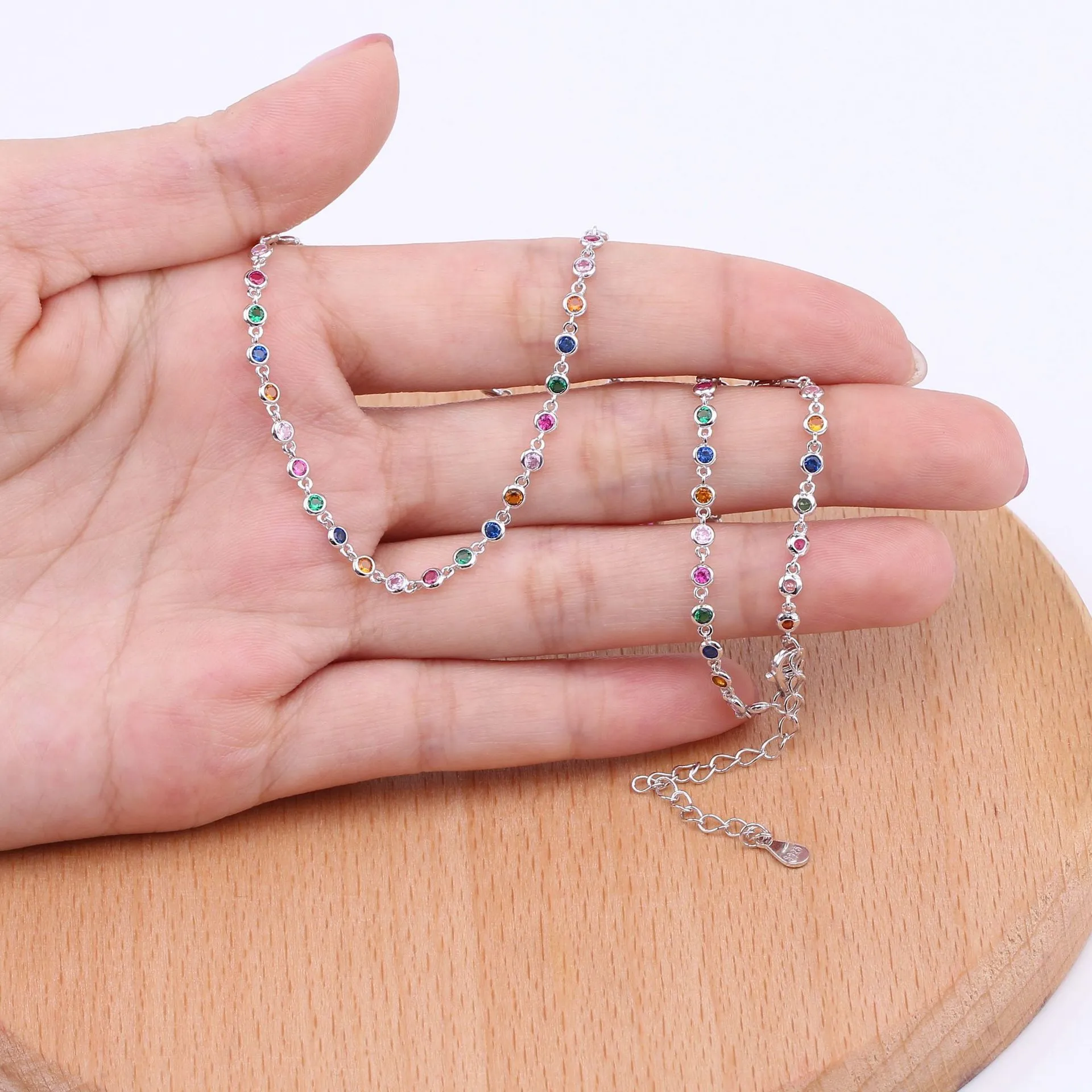 wholesale 925 sterling silver - Rainbow Radiance