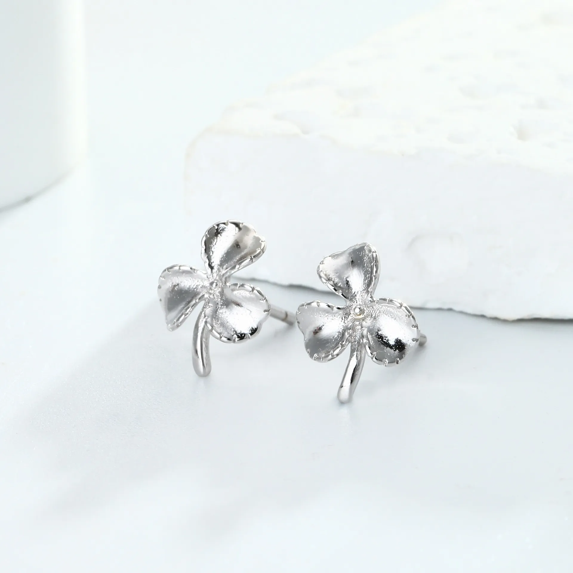 wholesale 925 sterling silver - Lucky Leaf