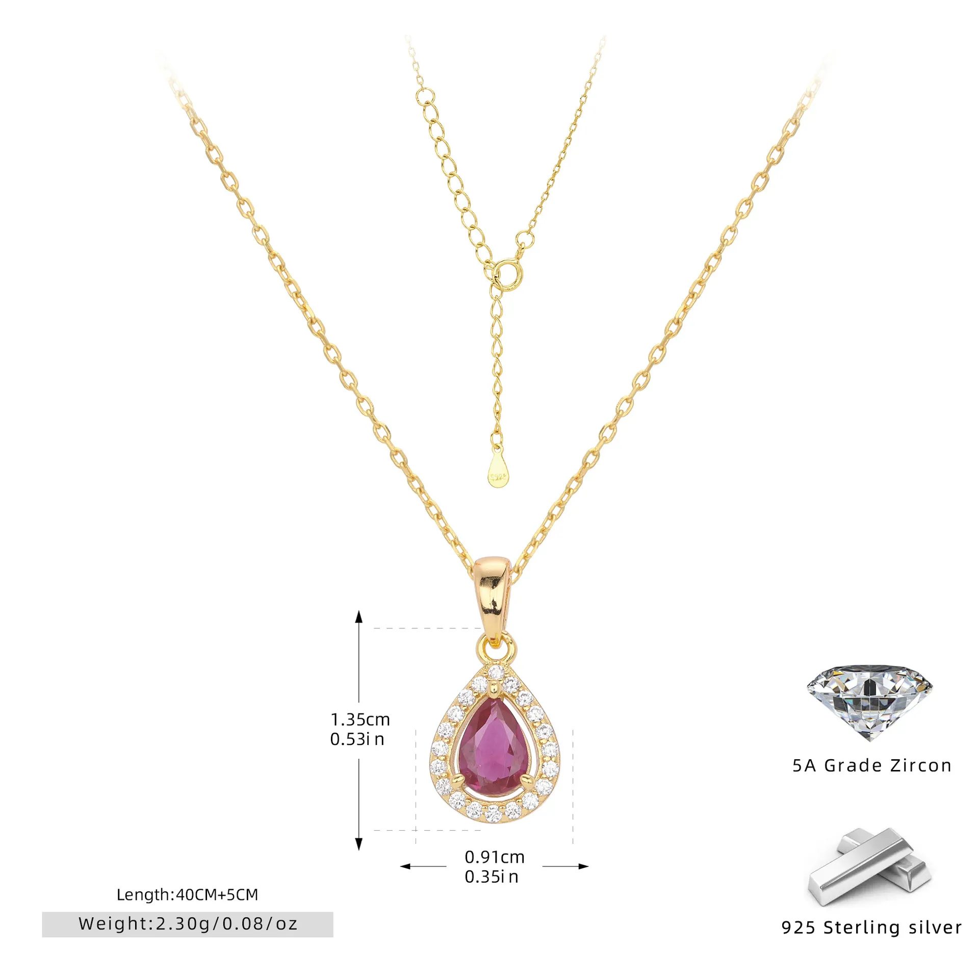 Dazzling Dewdrop wholesale 925 sterling silver - Dazzling Dewdrop