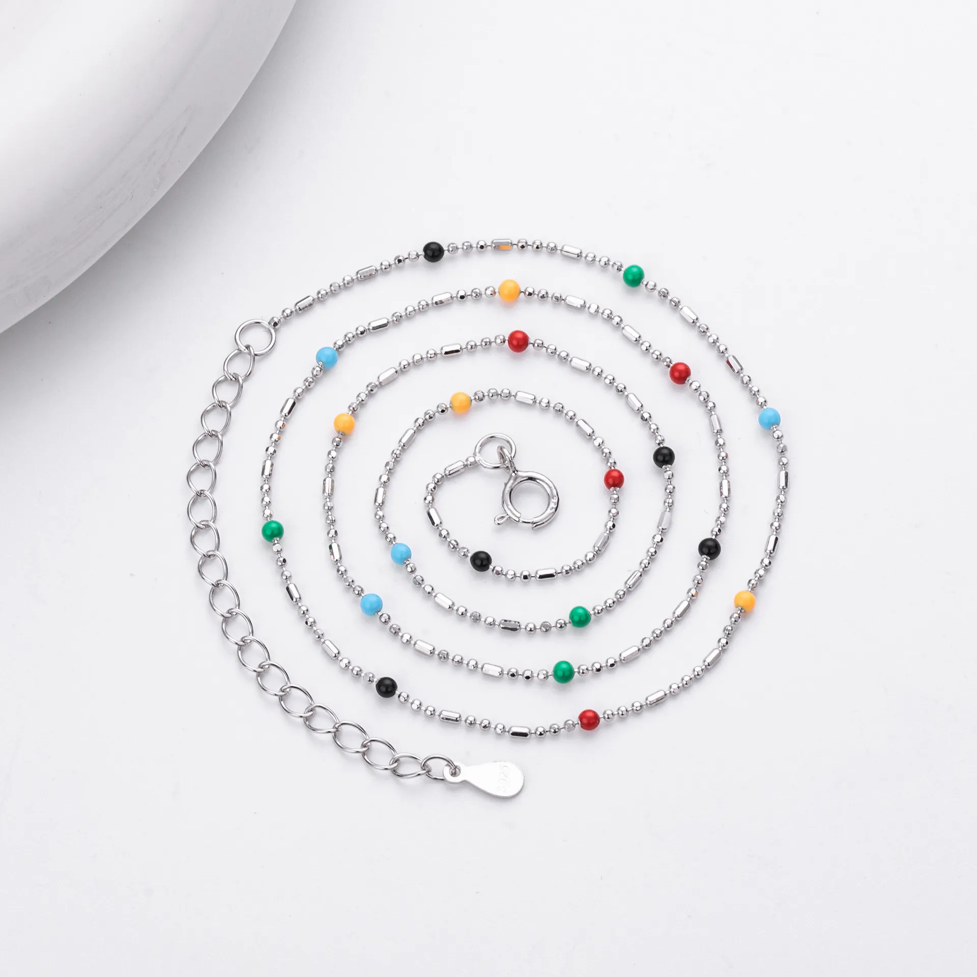 wholesale 925 sterling silver - Rainbow Beads