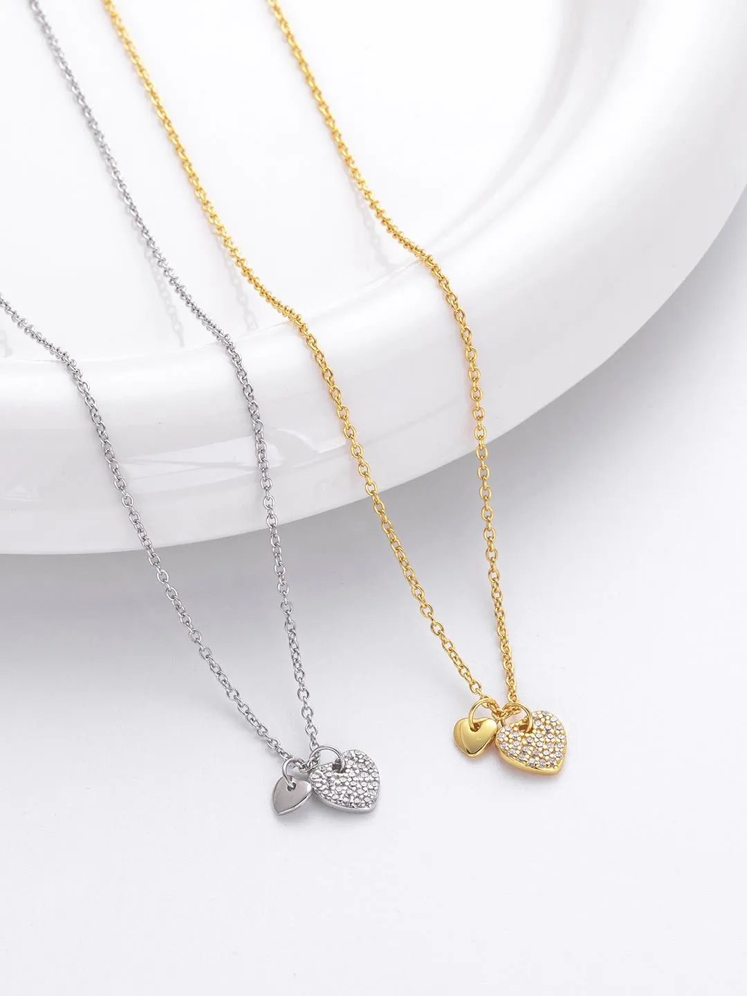 Double Devotion wholesale 925 sterling silver - Double Devotion